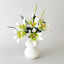 White lilies | Building blocks