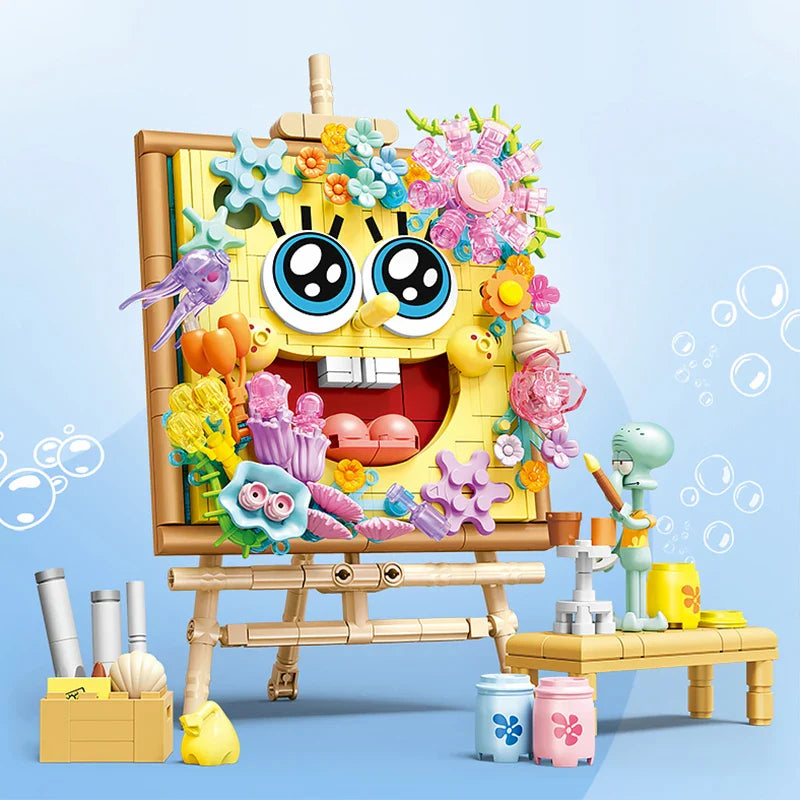 3D painting Sponge
