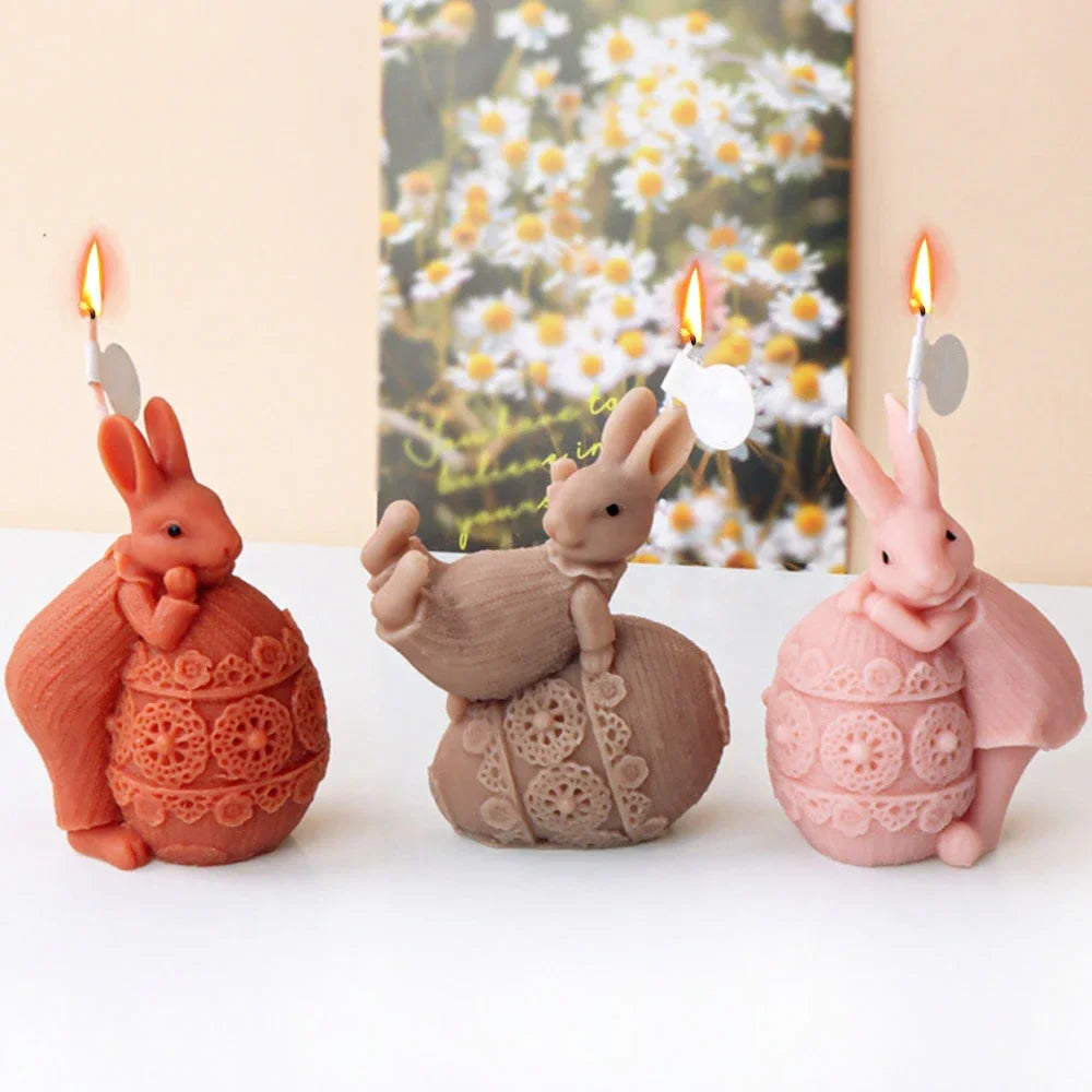 Cute Rabbit Mold | Candle Making