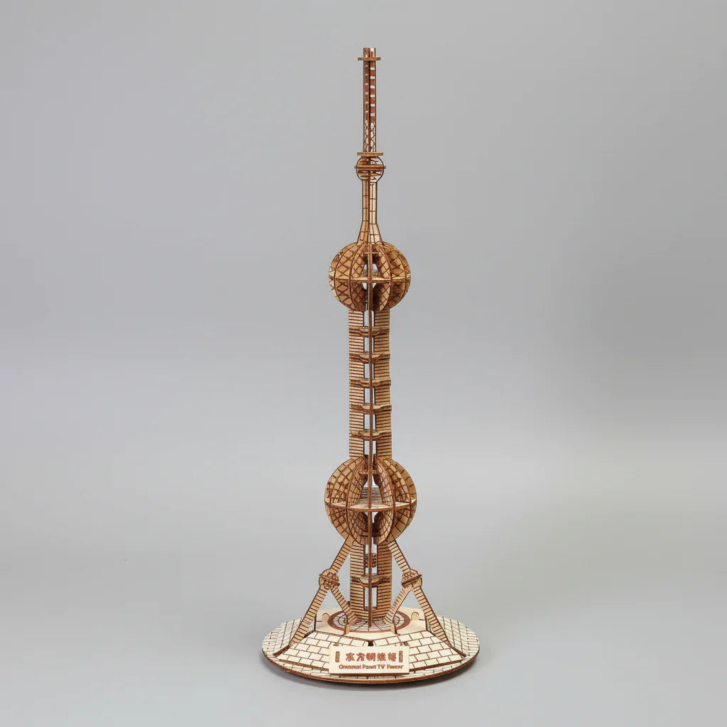 TV Tower | Wooden building kit