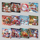 Christmas Cards XL Set | 12 Pieces | Diamond Painting