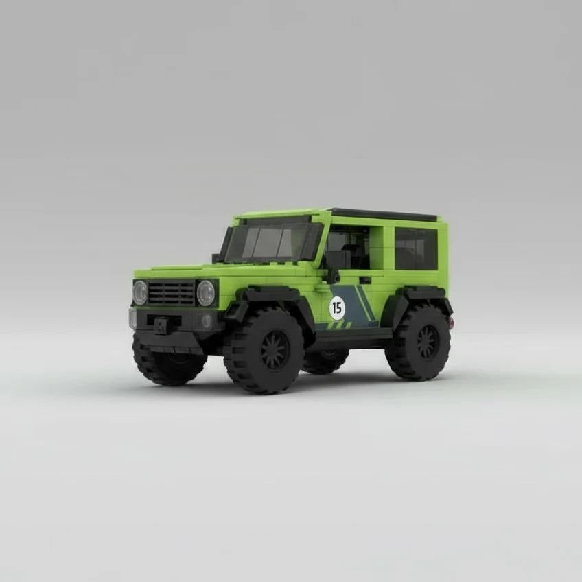 Green Car | Building Blocks