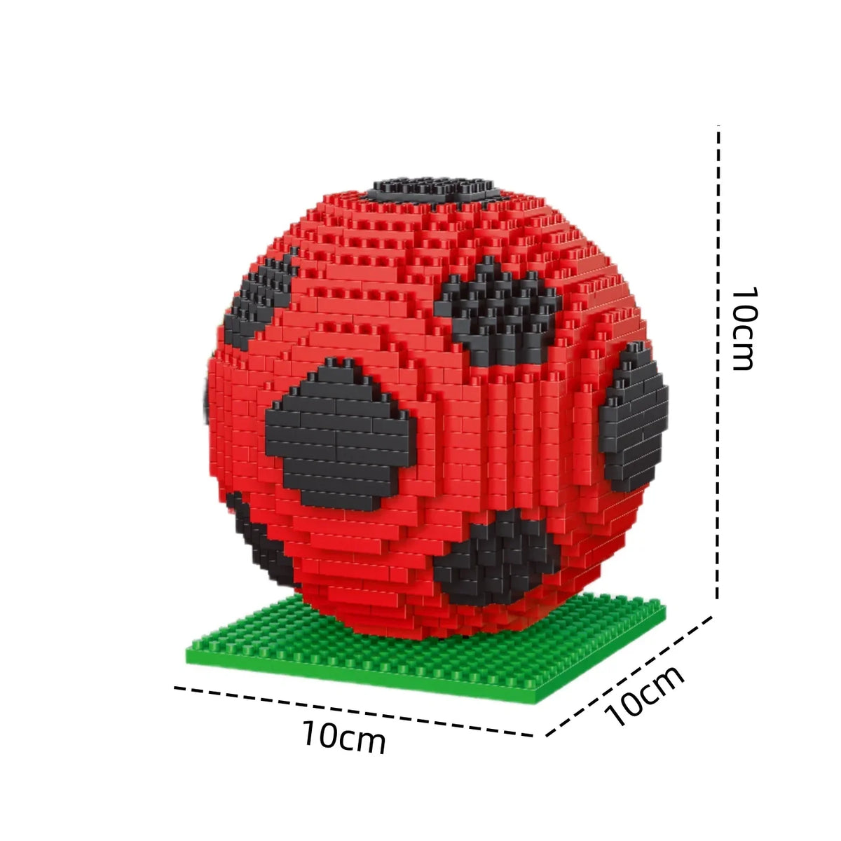 Red Soccer Ball | Building Blocks