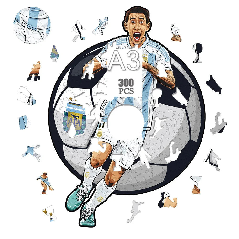 Ángel Di María | Wooden Puzzle