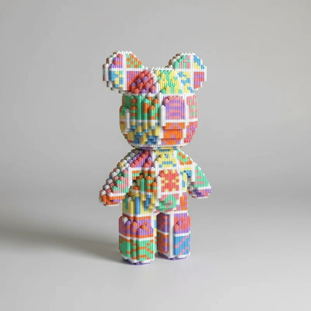 Colorful bear | Building bricks
