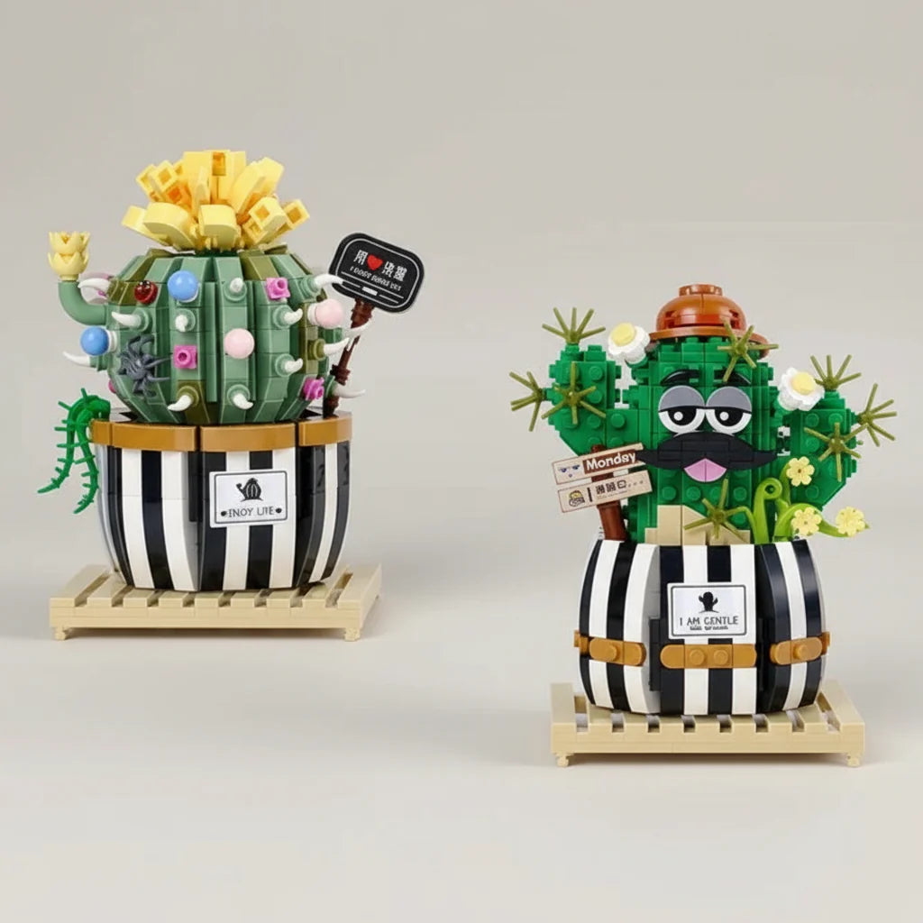 Funny Cactus | Building Blocks