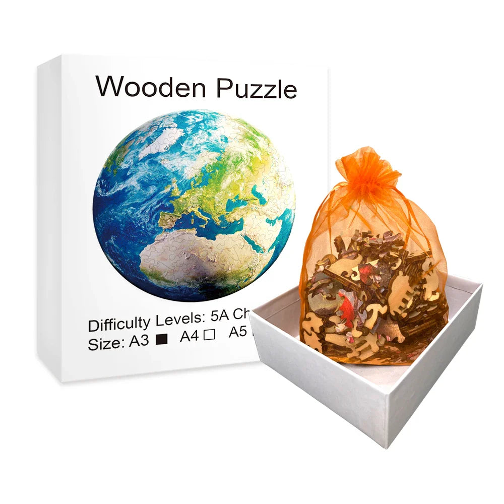Earth  | Wooden Puzzle