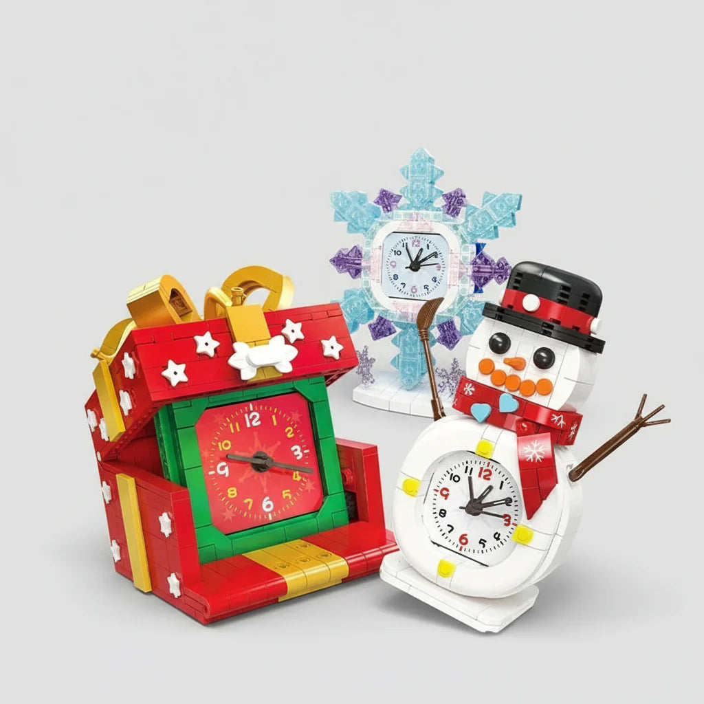 Snowman clock | Building Blocks