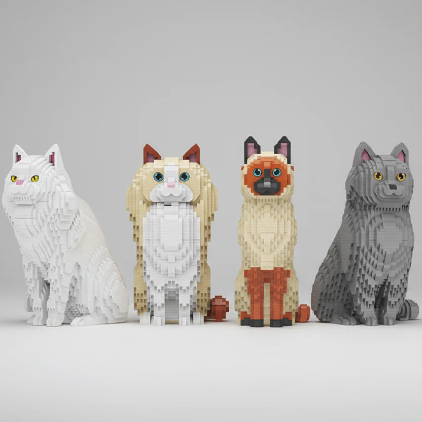 Persian Cat | Building Blocks