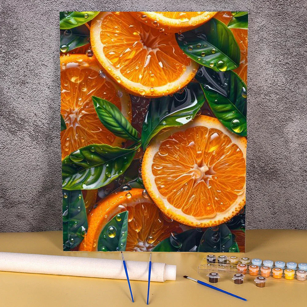 Oranges | Paint by Numbers