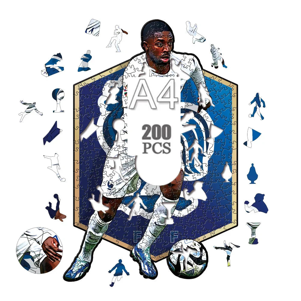 Ousmane Dembélé | Wooden Puzzle