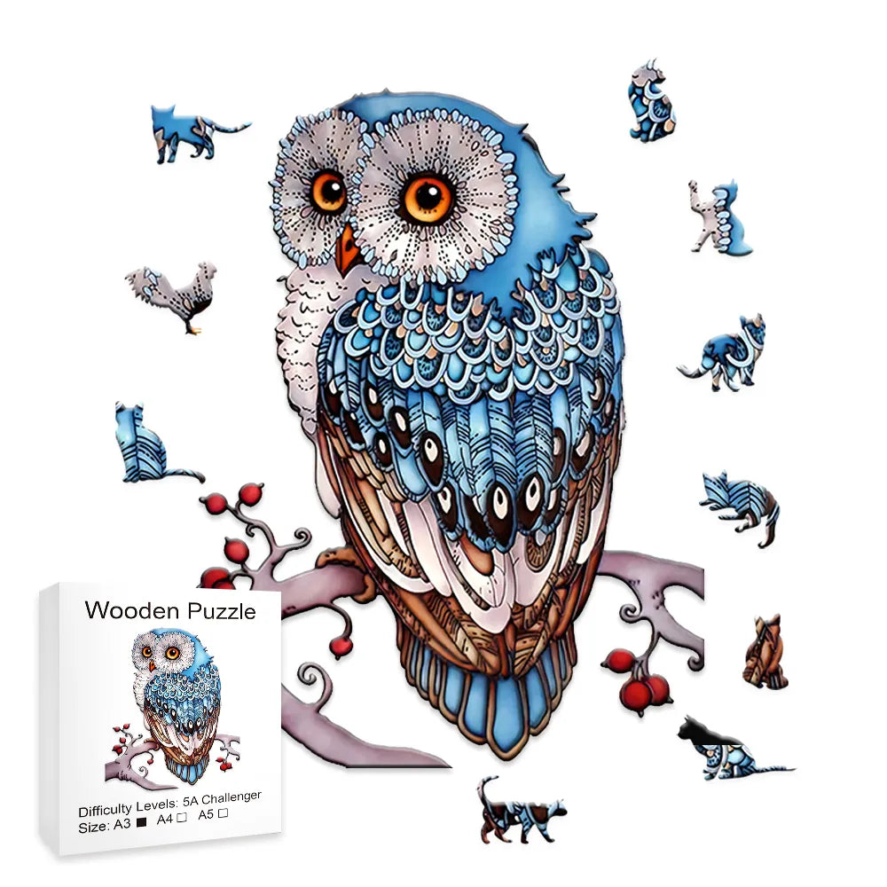 Owl  | Wooden Puzzle