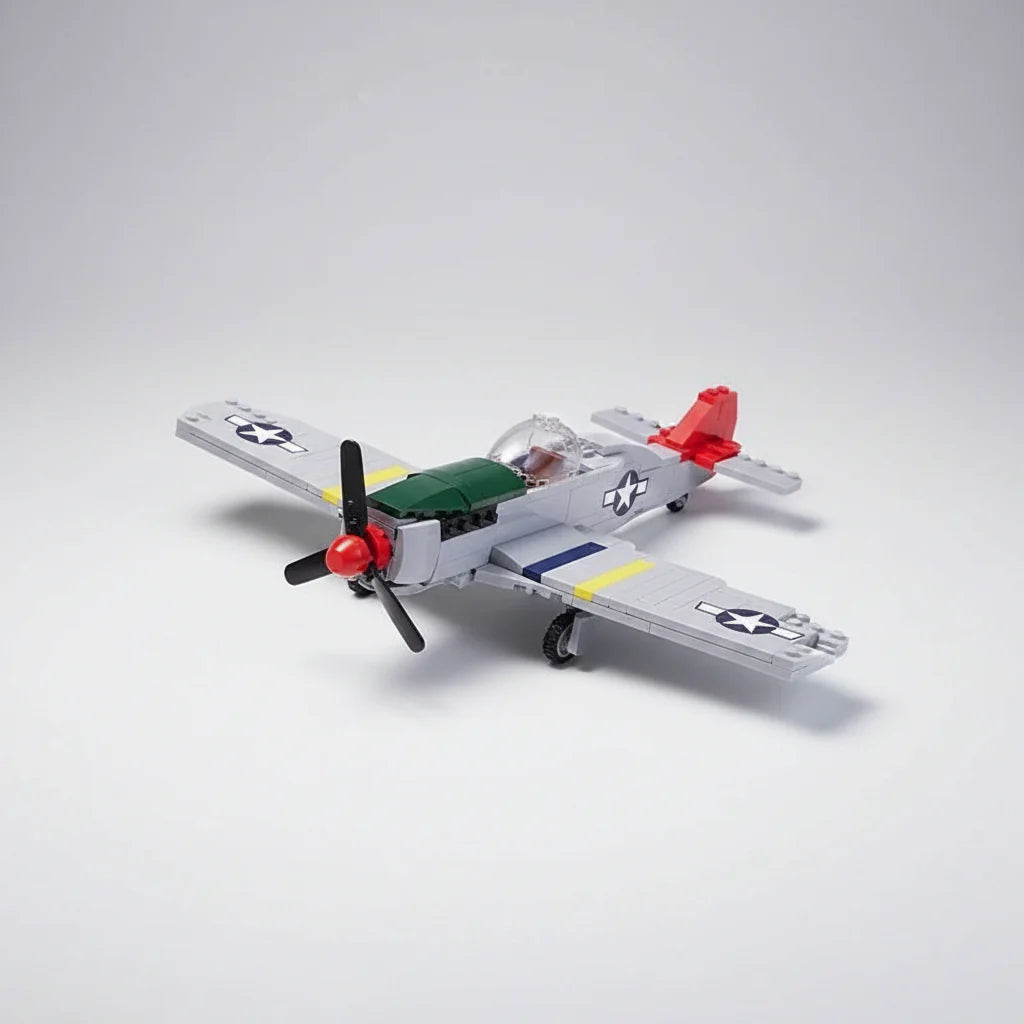 Gray fighter jet | Building blocks