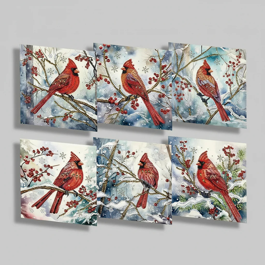 Various Cards | 6 Pieces | Diamond Painting