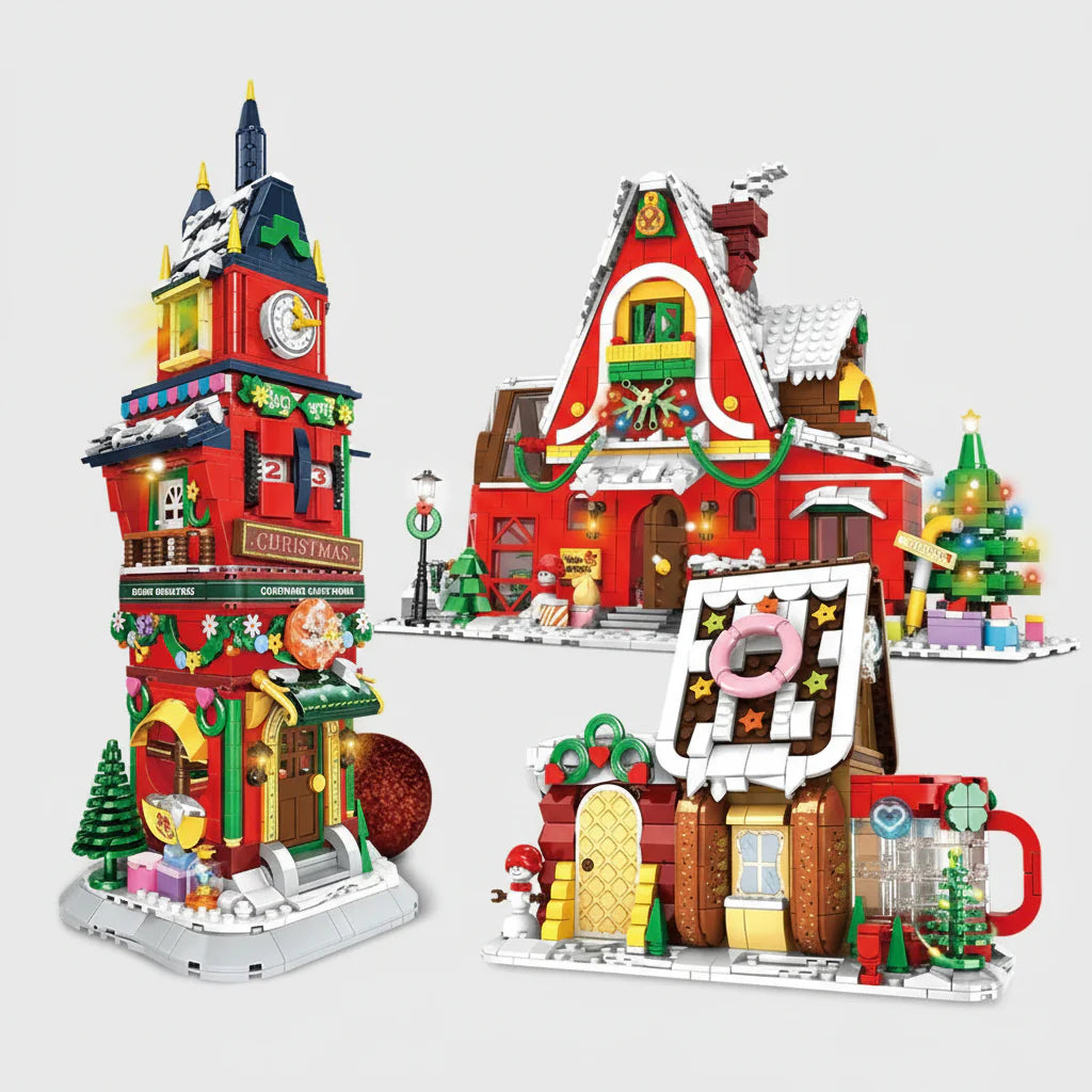 Cake house pen holder | Building bricks