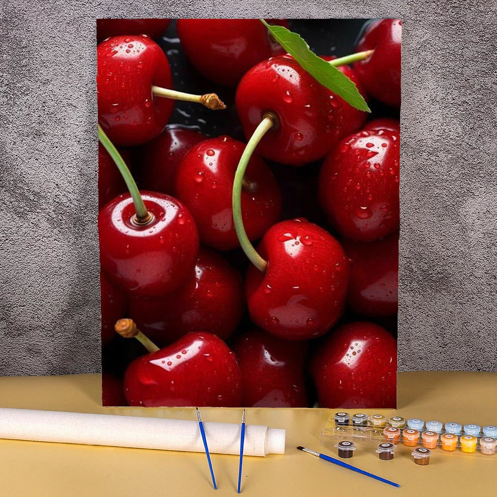 Cherries | Paint by Numbers
