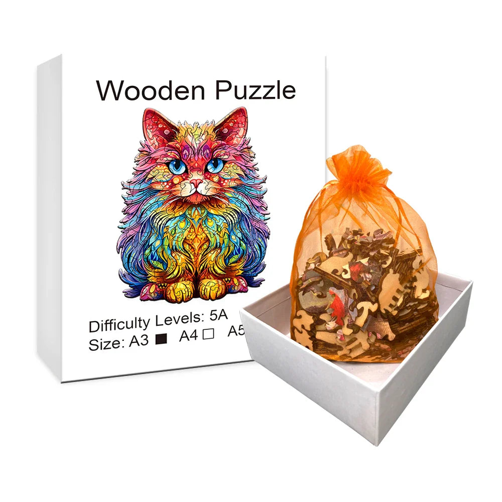 Persian Cat  | Wooden Puzzle