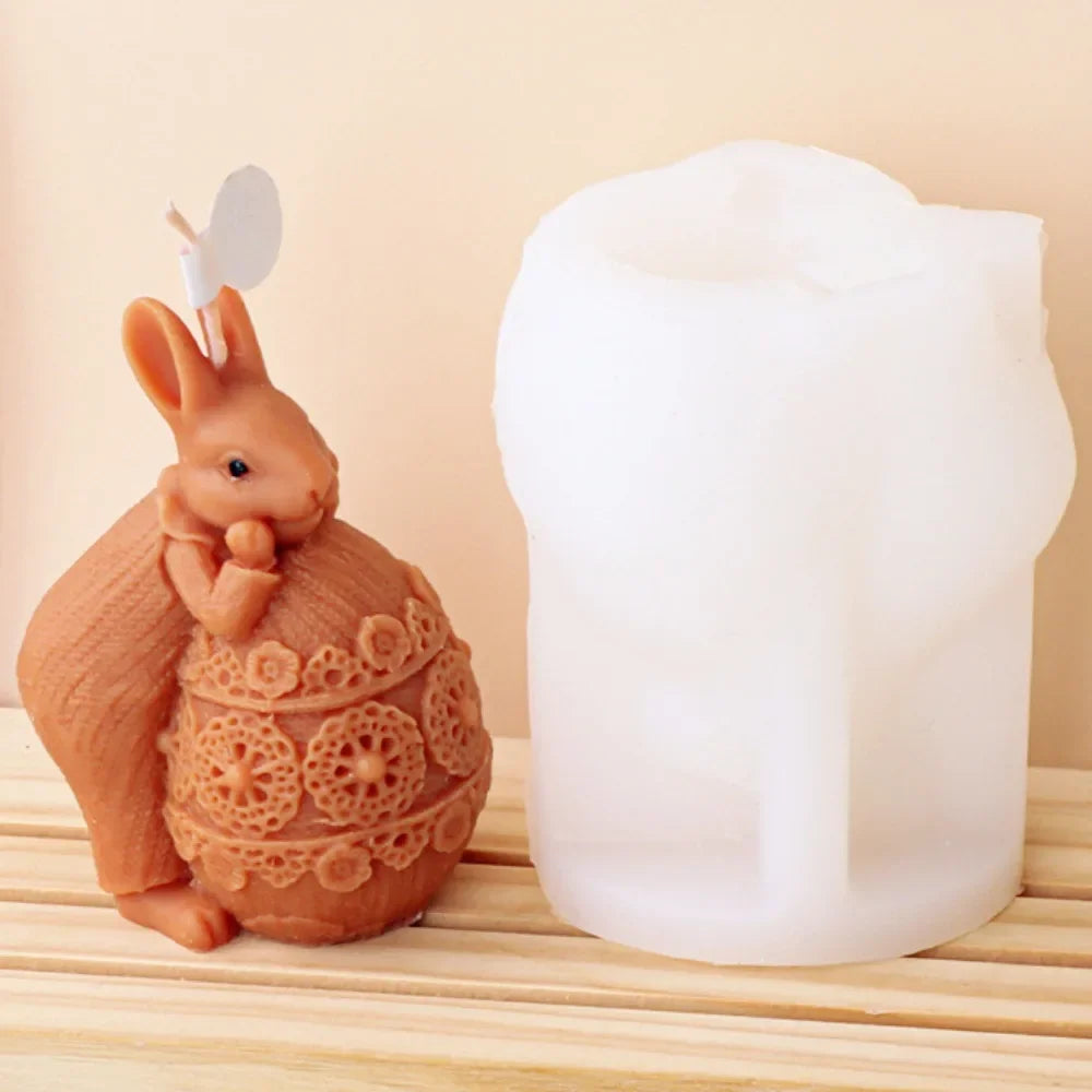 Cute Rabbit Mold | Candle Making