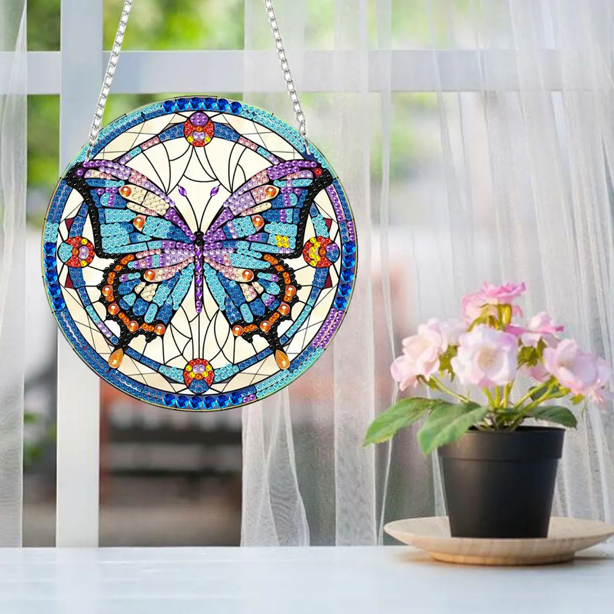 Butterfly dreamcatcher | Diamond painting