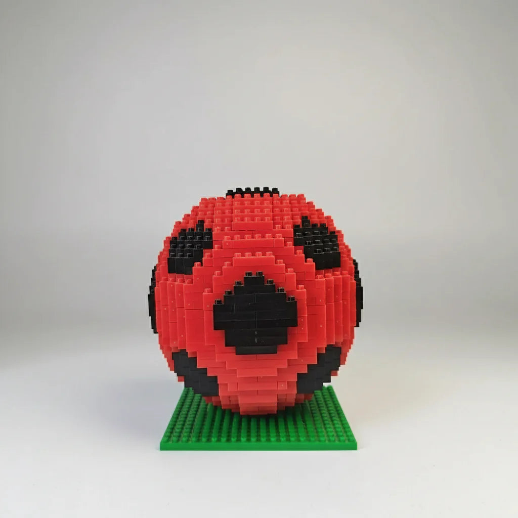 Red Soccer Ball | Building Blocks