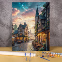 Shopping Street | Paint by Numbers