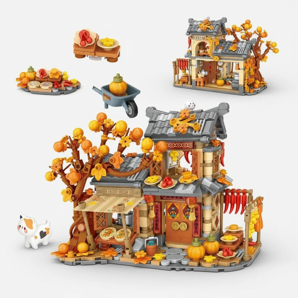 Autumn farm | Building blocks