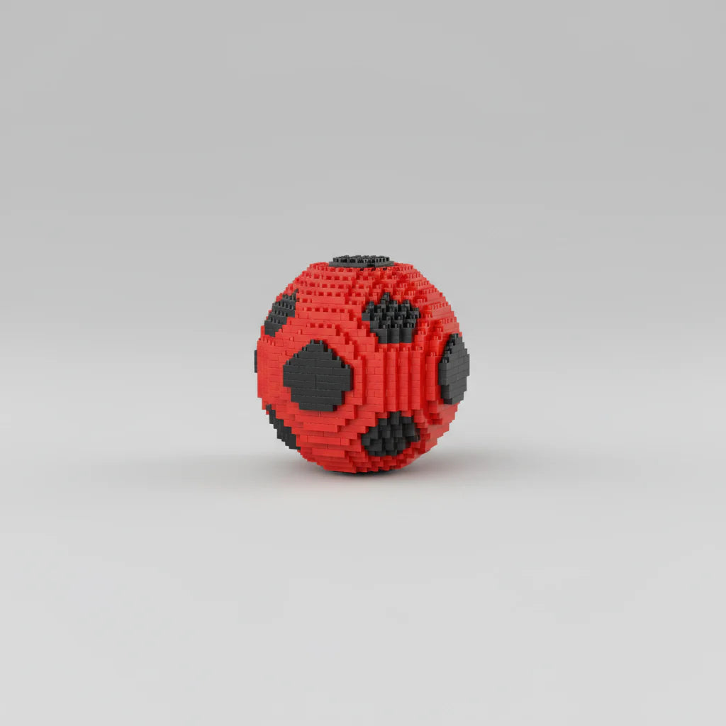 Red Soccer Ball | Building Blocks
