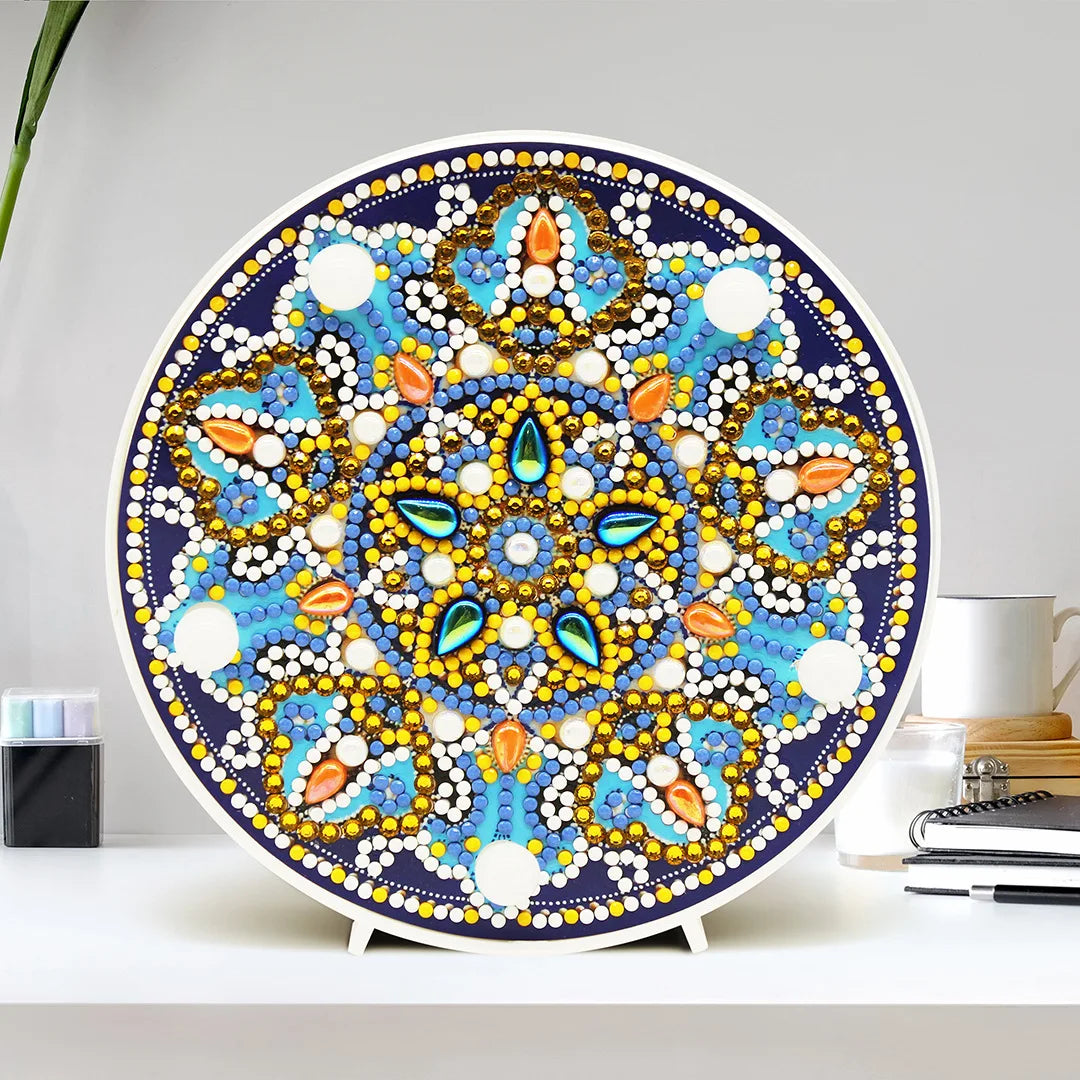 Mandala LED night light | Diamond painting
