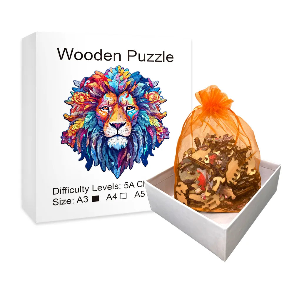 King Lion  | Wooden Puzzle