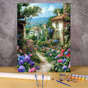 Flower Alley | Paint by Numbers