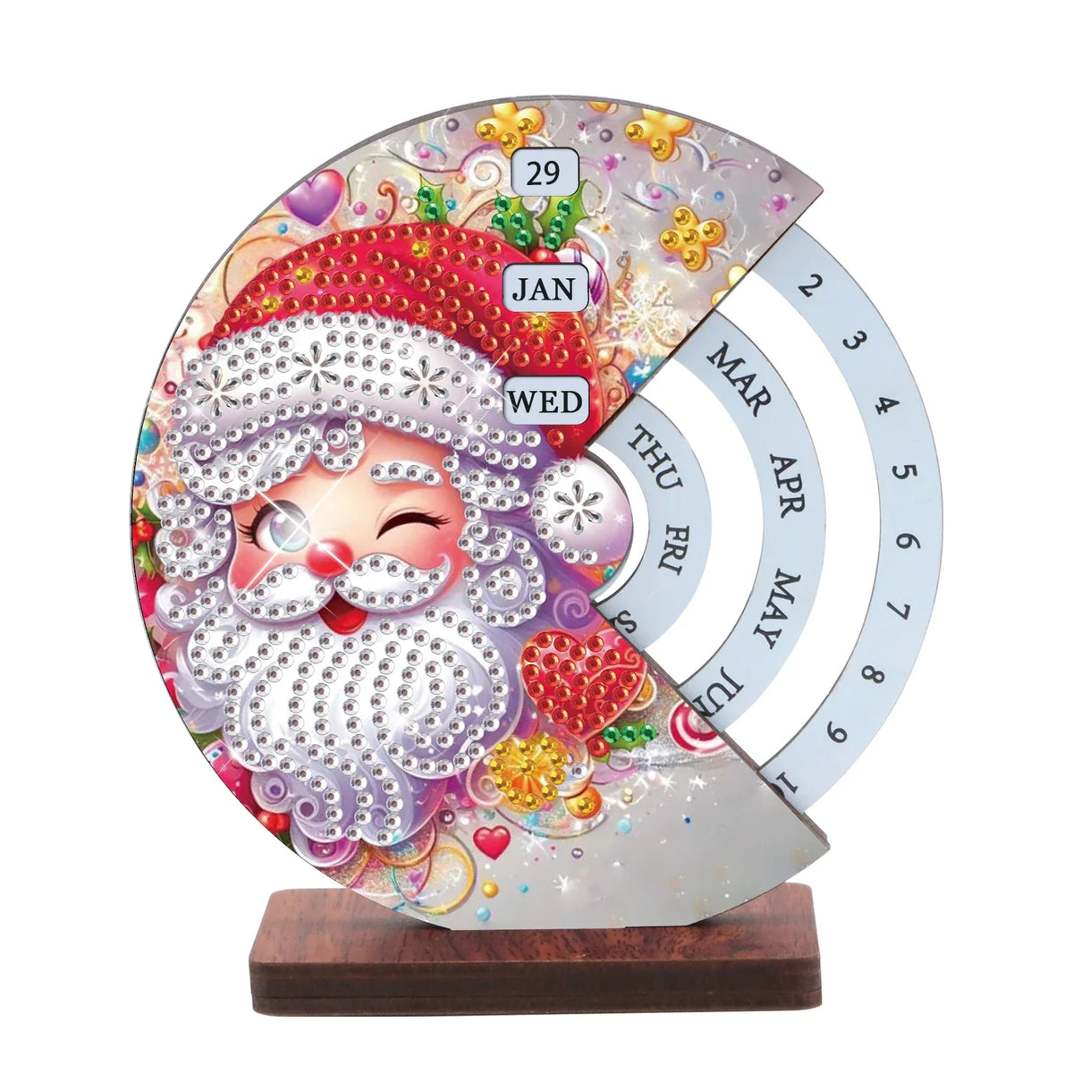 Santa Claus | Calendar | Diamond painting