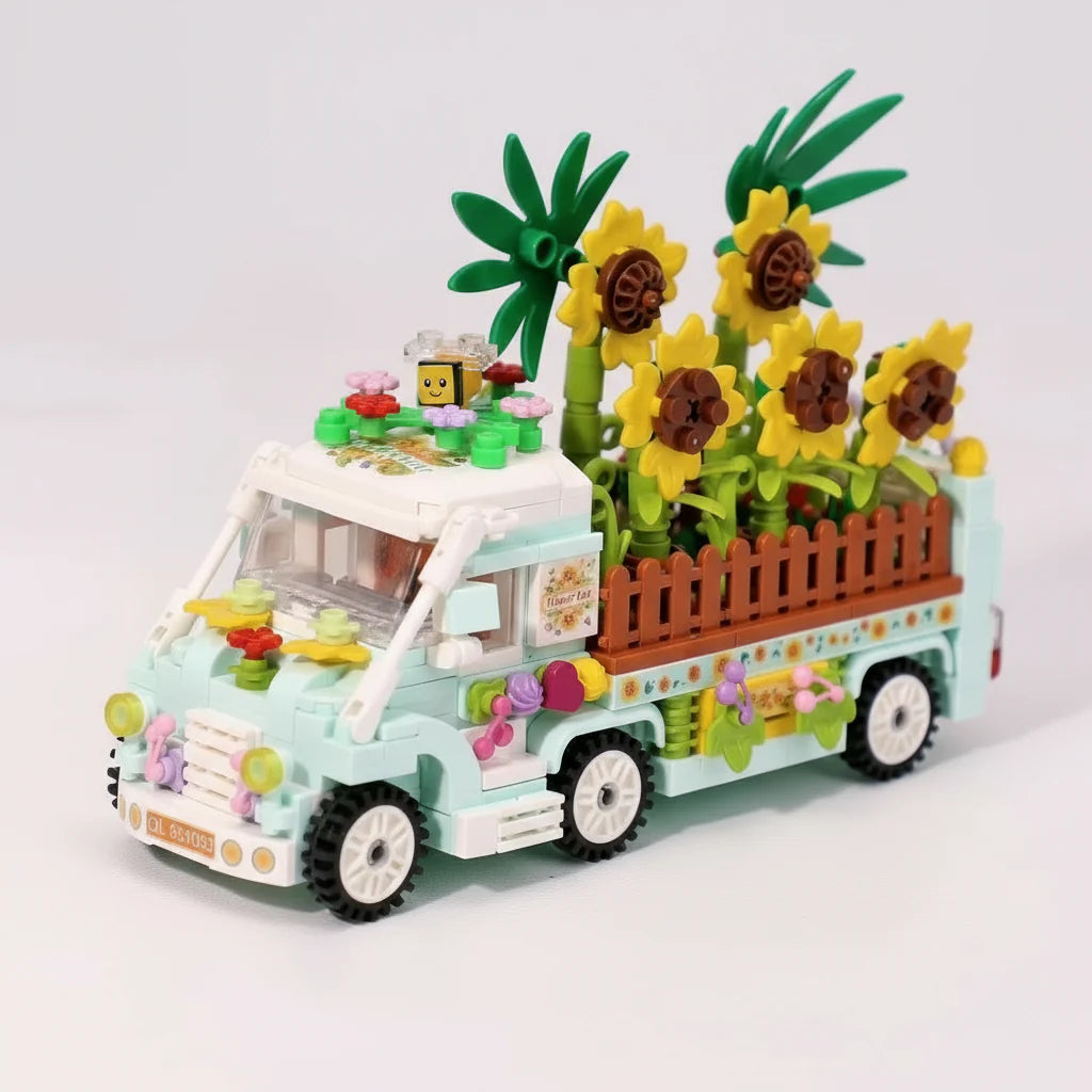 Sunflower truck | Building bricks