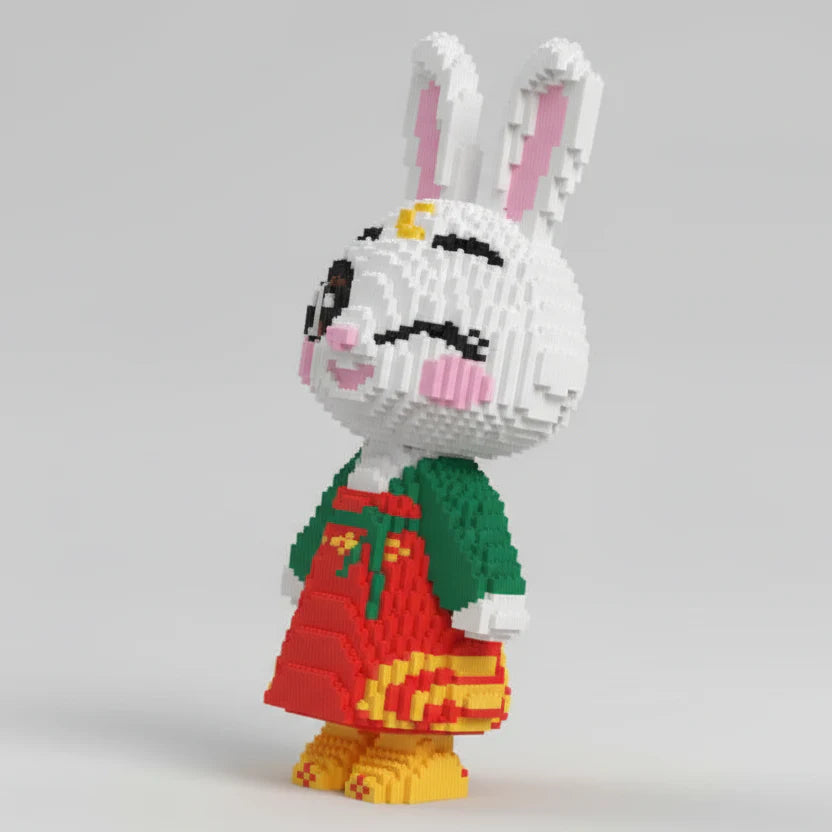 MEGA rabbit in a dress | Building Blocks