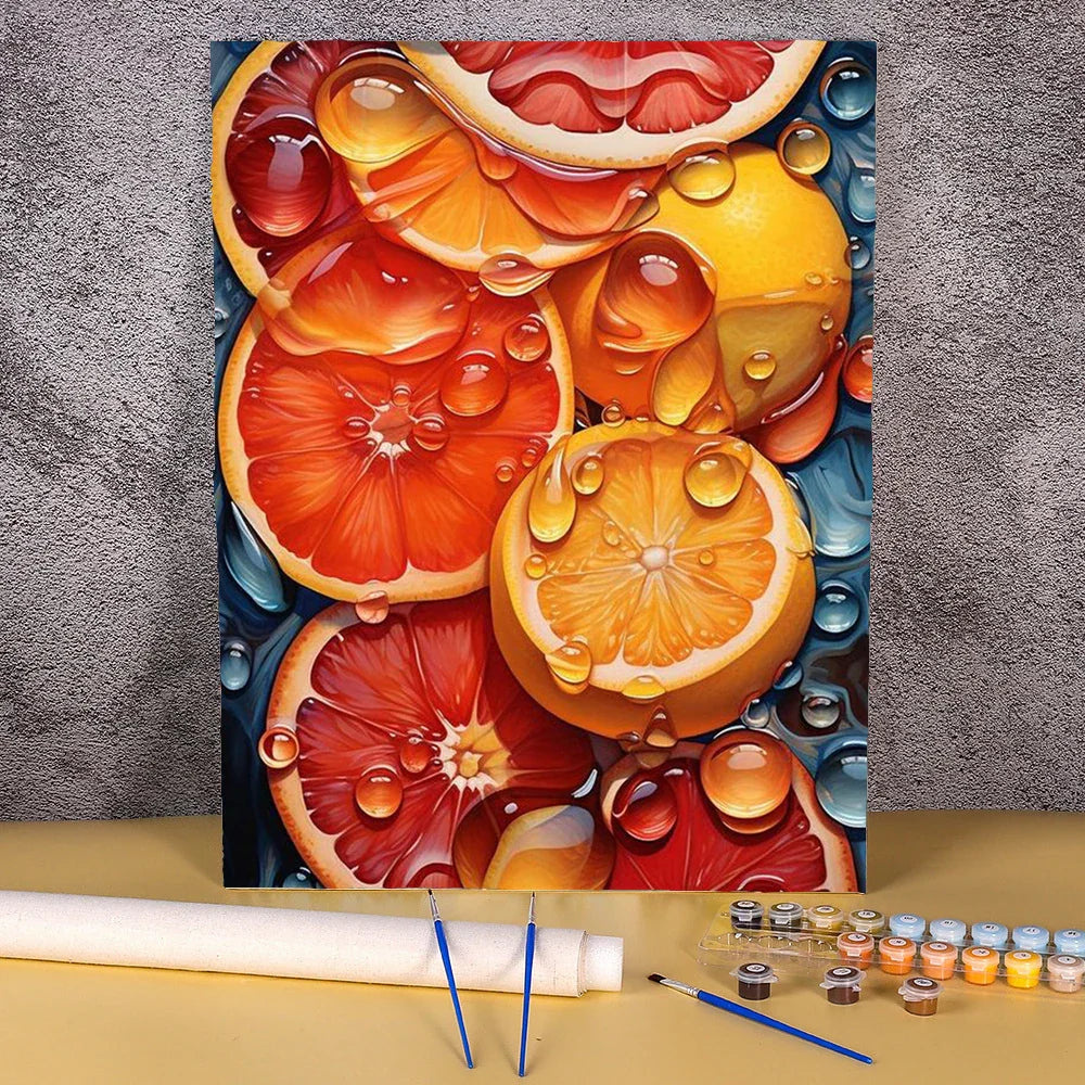 Orange | Paint by Numbers