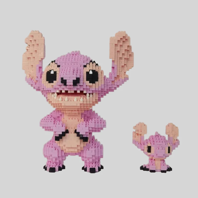 Cute Pink Creature | Building Blocks