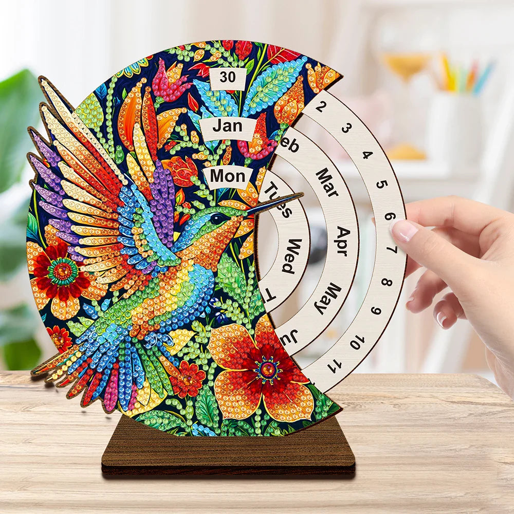 Bird | Calendar | Diamond painting