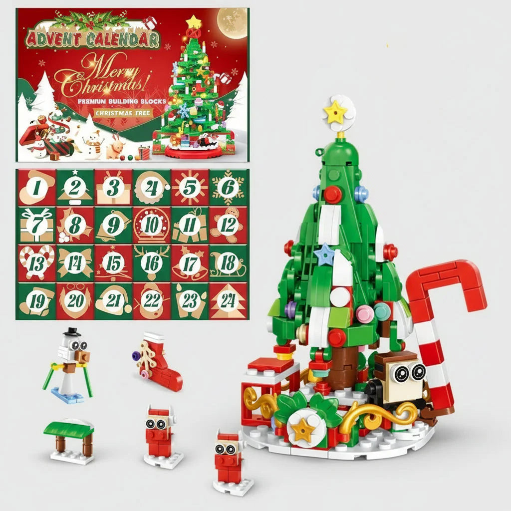Christmas Advent Calendar 24 Days | Building Blocks