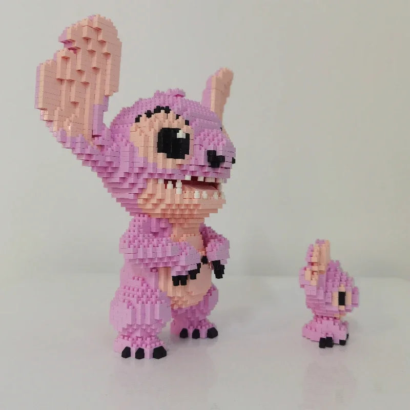 Cute Pink Creature | Building Blocks