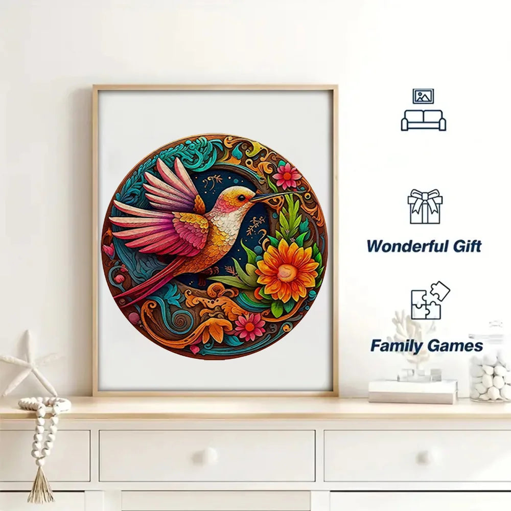 Hummingbird  | Wooden Puzzle