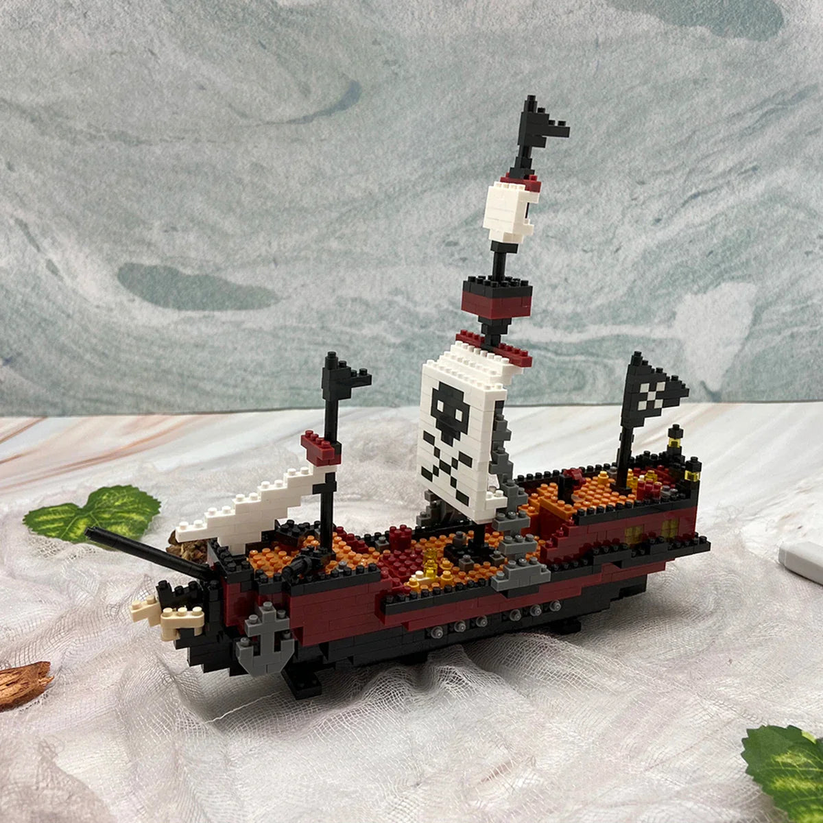 Mini Pirate Ship | Building blocks