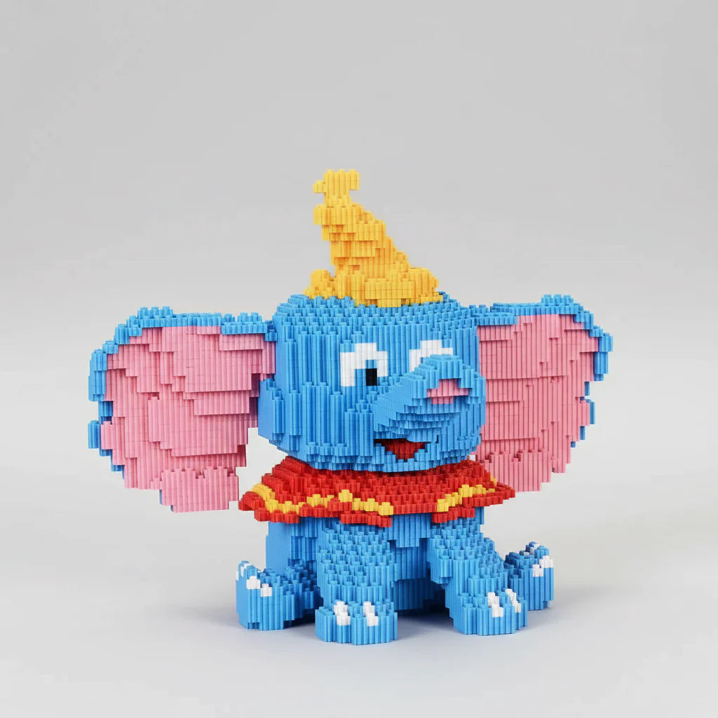 Blue elephant | Building bricks
