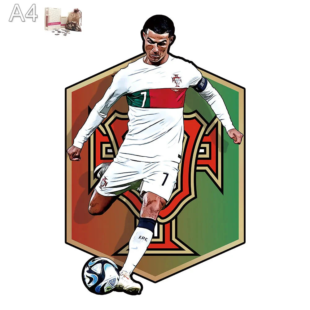 Ronaldo Portugal | Wooden Puzzle