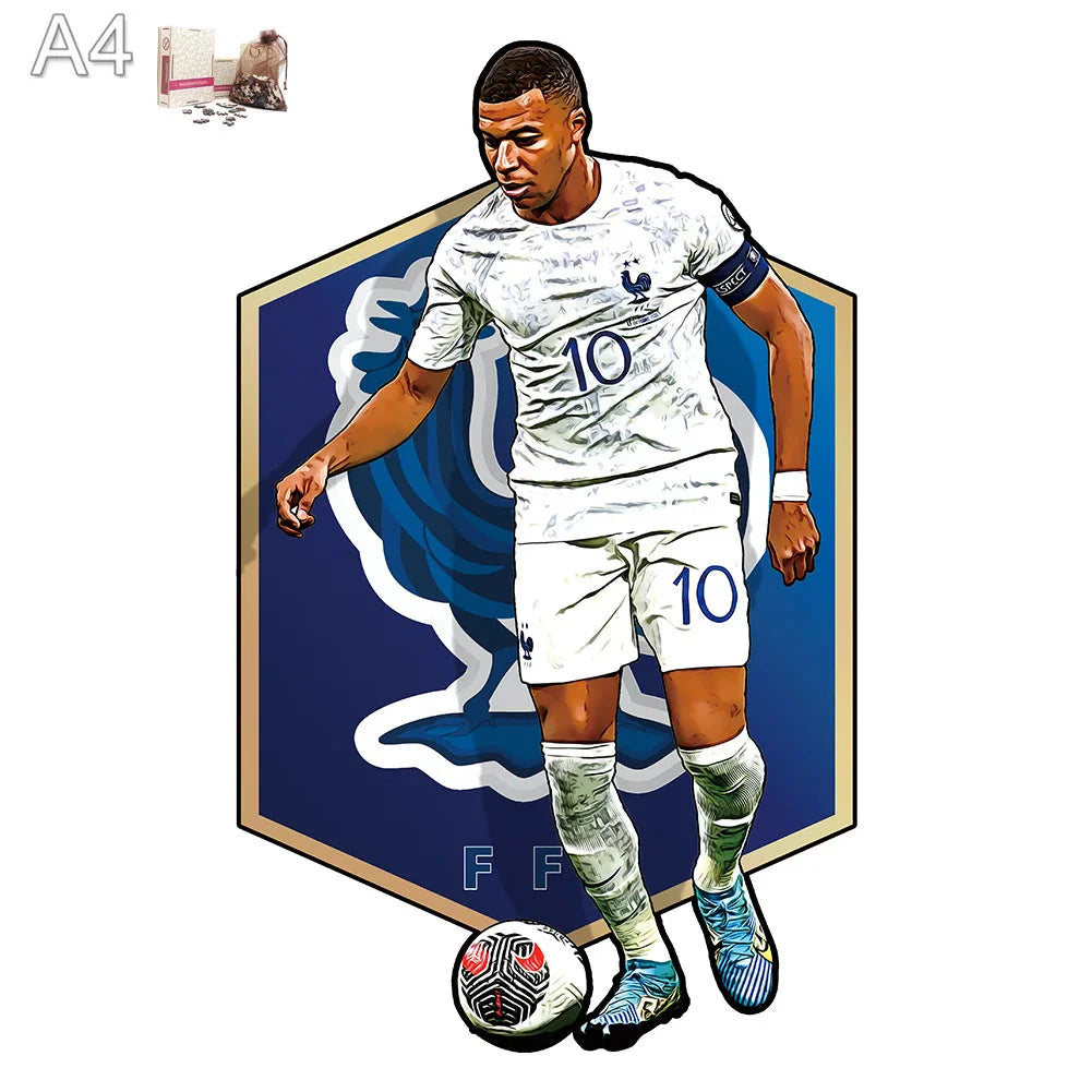 Mbappé France | Wooden Puzzle