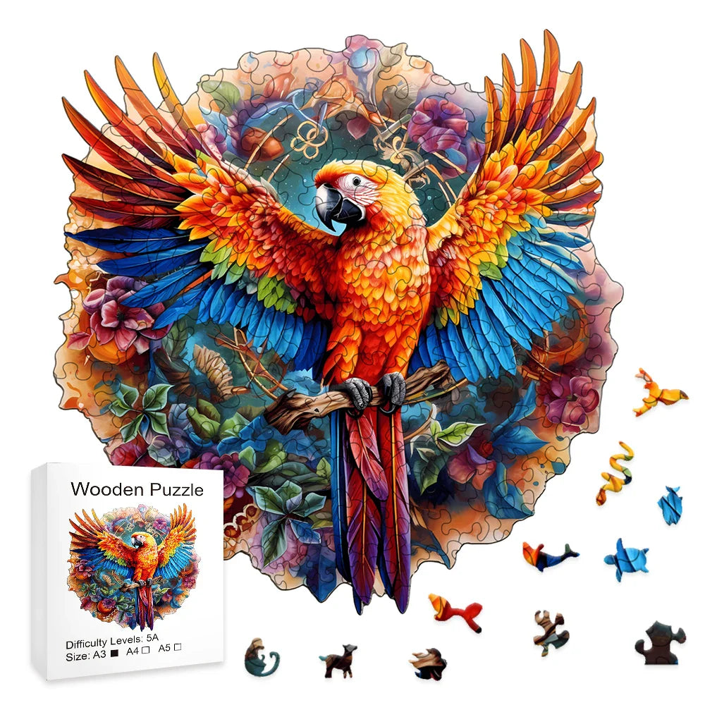 Parrot  | Wooden Puzzle