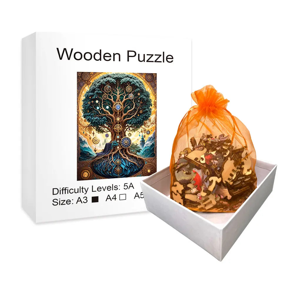 Unique Tree  | Wooden Puzzle