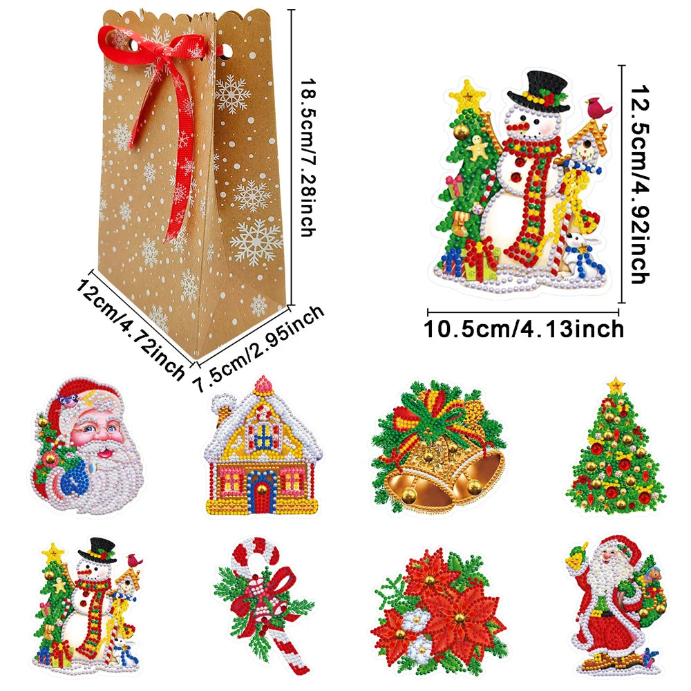 Christmas candy bags | Diamond painting