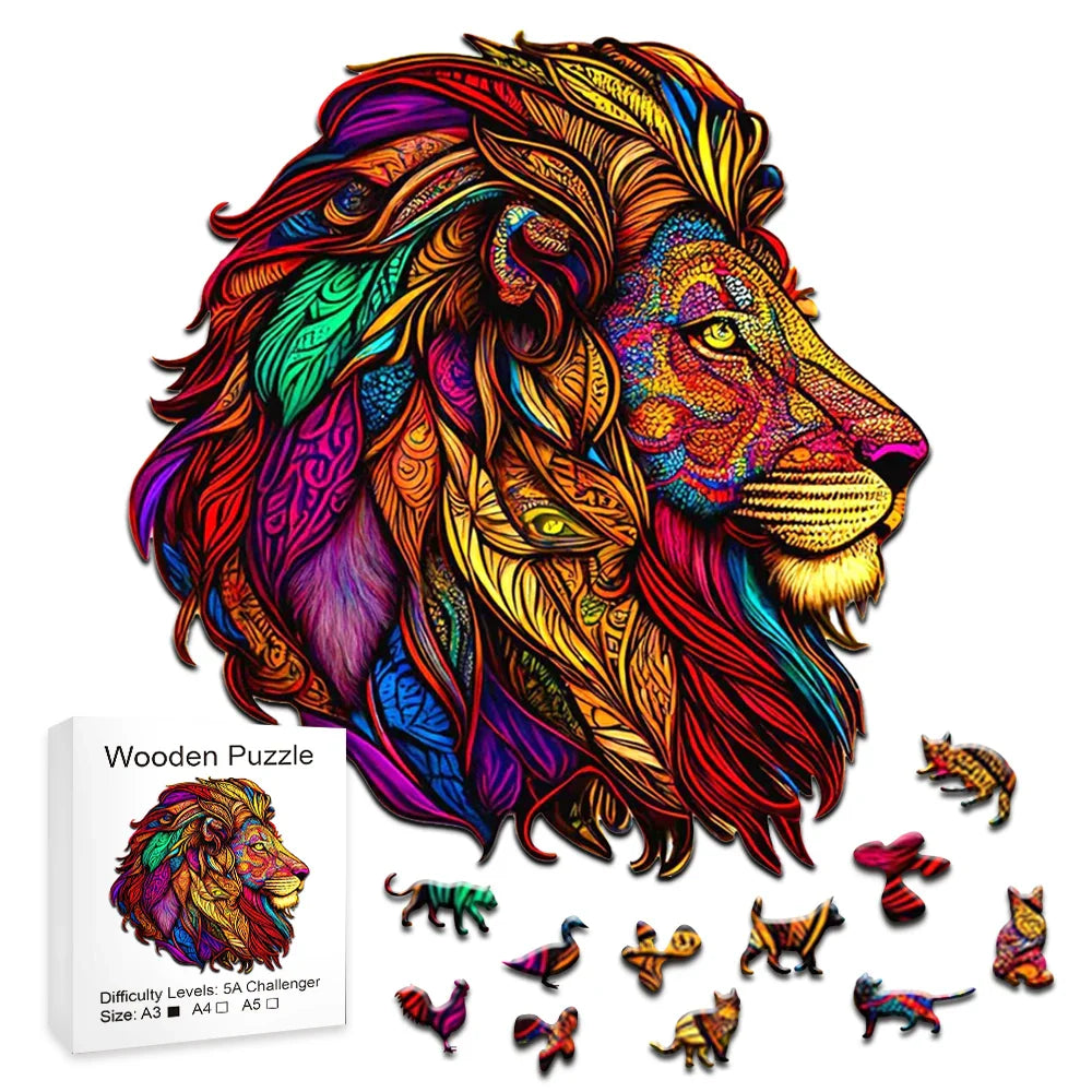 Lion | Wooden Puzzle