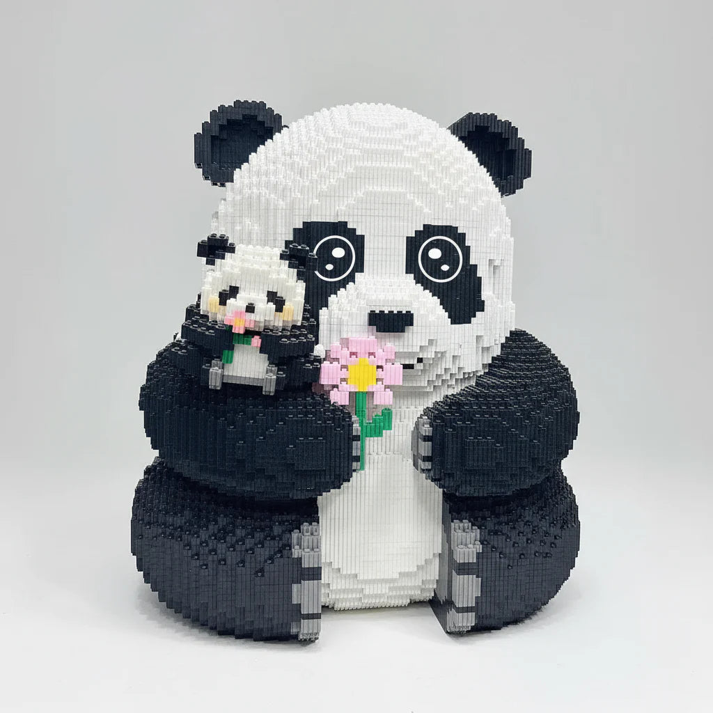 Mega & little panda | Building blocks