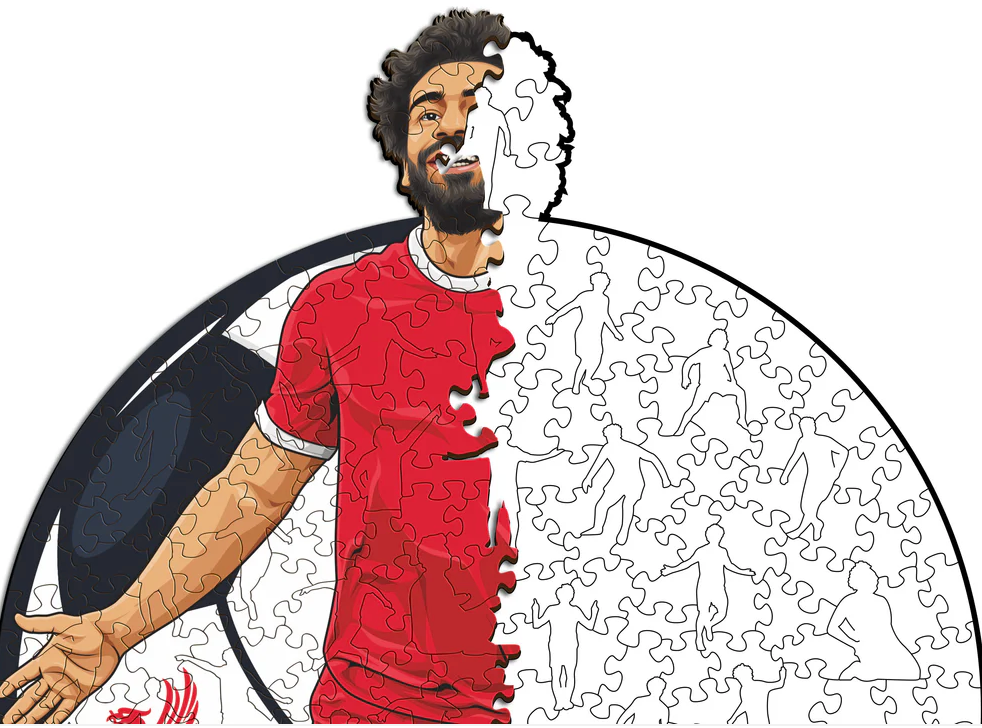 Mohamed Salah | Wooden Puzzle