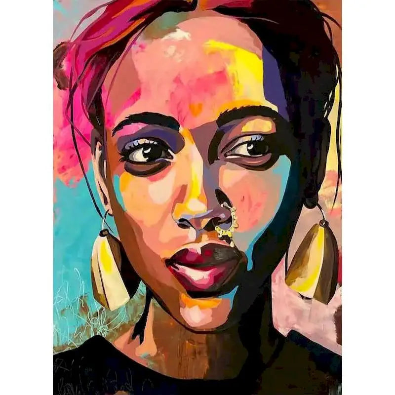 Abstract Woman | Paint by Numbers